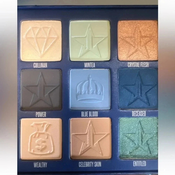 JEFFREE STAR COSMETICS Blue Blood NIB Eyeshadow Palette 18 Shades Designer - Picture 5 of 6